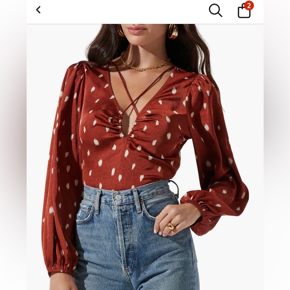 ASTR The Label top NWOT